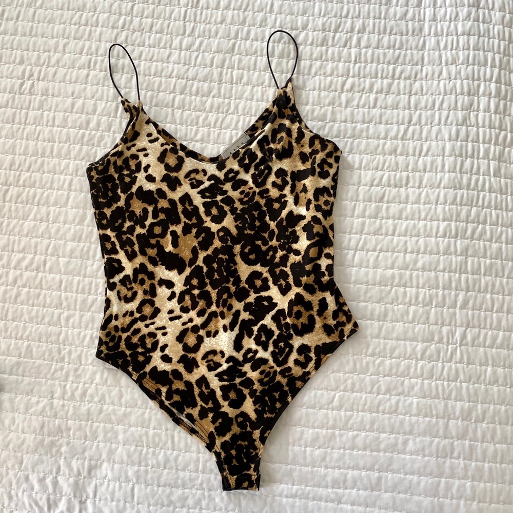 Leopard Print Bodysuit